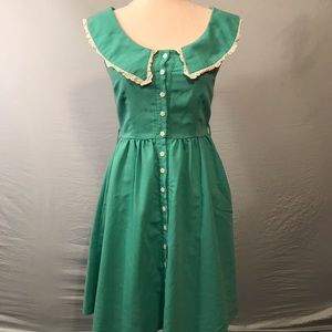 Vintage Mint Green Sweetheart Dress!